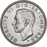 1951 Halfcrown - George VI British Coin - Very Nice