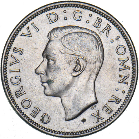 1951 Halfcrown - George VI British Coin - Very Nice