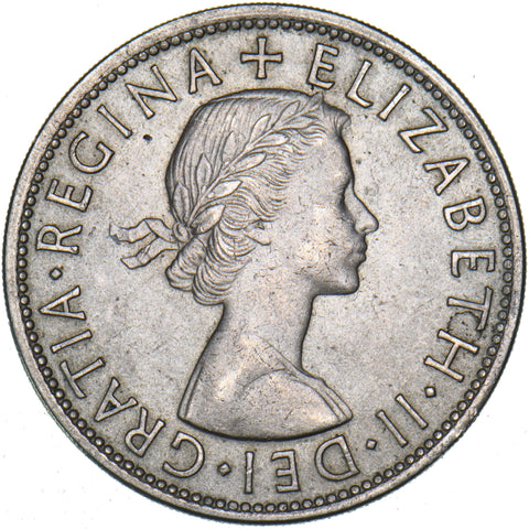 1954 Halfcrown - Elizabeth II British Coin - Very Nice