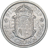 1954 Halfcrown - Elizabeth II British Coin - Superb
