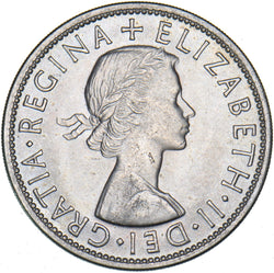 1957 Halfcrown - Elizabeth II British Coin - Superb
