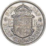 1958 Halfcrown - Elizabeth II British Coin - Superb