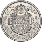 1959 Halfcrown - Elizabeth II British Coin - Very Nice