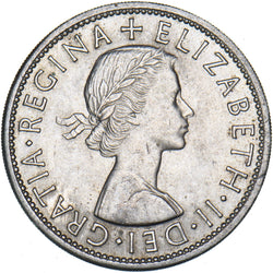 1960 Halfcrown - Elizabeth II British Coin - Very Nice