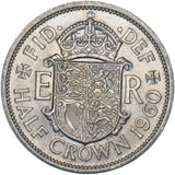 1960 Halfcrown - Elizabeth II British Coin - Very Nice