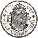 1970 Proof Halfcrown - Elizabeth II British Coin - Superb