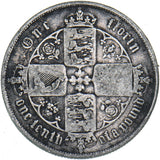 1857 Gothic Florin - Victoria British Silver Coin