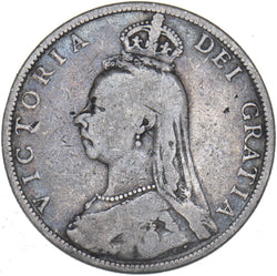 1889 Florin - Victoria British Silver Coin