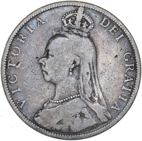 1889 Florin - Victoria British Silver Coin