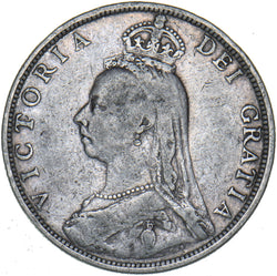 1890 Florin - Victoria British Silver Coin