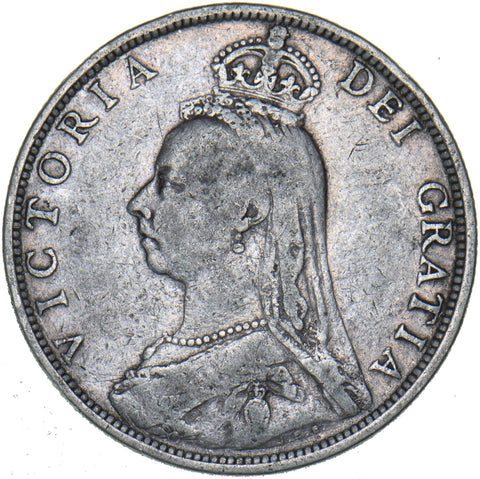 1890 Florin - Victoria British Silver Coin