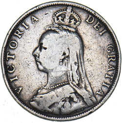 1890 Florin - Victoria British Silver Coin