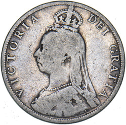 1892 Florin - Victoria British Silver Coin