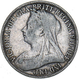1893 Florin - Victoria British Silver Coin
