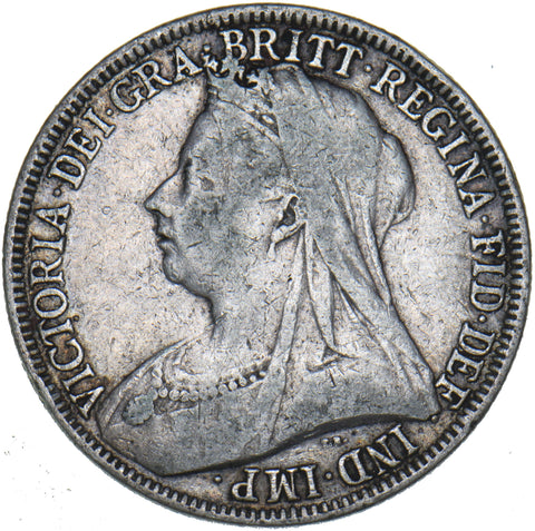 1893 Florin - Victoria British Silver Coin