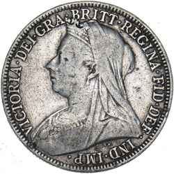 1896 Florin - Victoria British Silver Coin