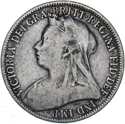 1898 Florin - Victoria British Silver Coin