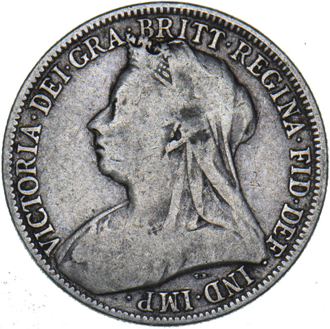 1898 Florin - Victoria British Silver Coin