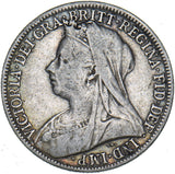 1900 Florin - Victoria British Silver Coin
