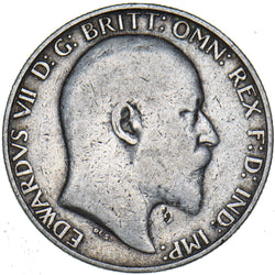 1902 Florin - Edward VII British Silver Coin