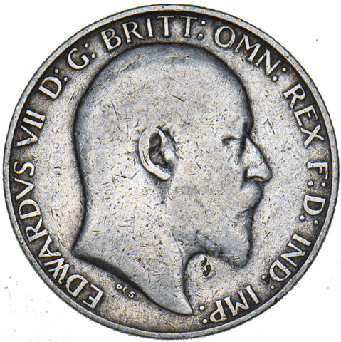 1902 Florin - Edward VII British Silver Coin