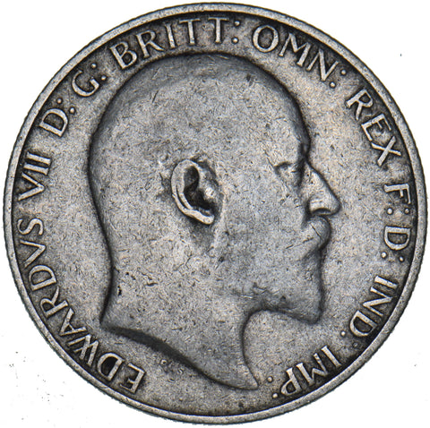 1906 Florin - Edward VII British Silver Coin