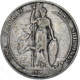 1906 Florin - Edward VII British Silver Coin