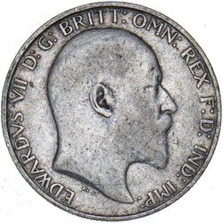 1908 Florin - Edward VII British Silver Coin