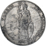 1908 Florin - Edward VII British Silver Coin