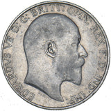 1909 Florin - Edward VII British Silver Coin