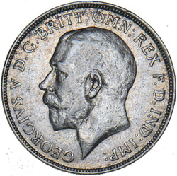 1911 Florin - George V British Silver Coin - Nice