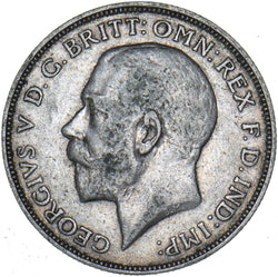1912 Florin - George V British Silver Coin - Nice