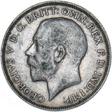 1912 Florin - George V British Silver Coin - Nice