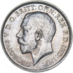 1918 Florin - George V British Silver Coin - Very Nice