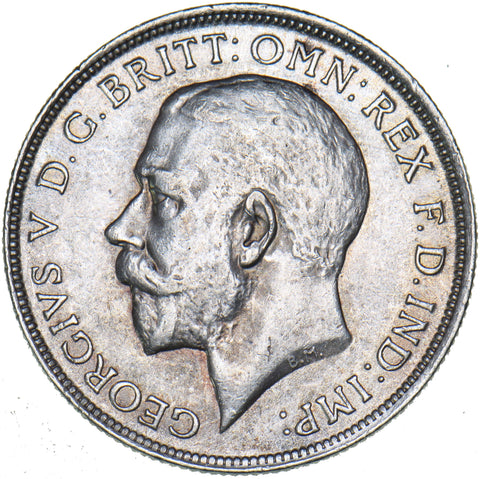 1918 Florin - George V British Silver Coin - Very Nice