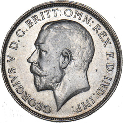 1918 Florin - George V British Silver Coin - Nice