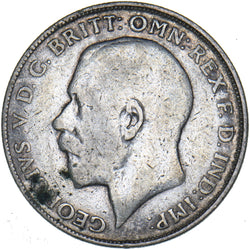 1925 Florin - George V British Silver Coin