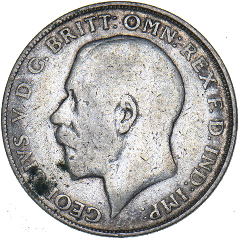 1925 Florin - George V British Silver Coin