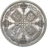 1936 Florin - George V British Silver Coin - Very Nice
