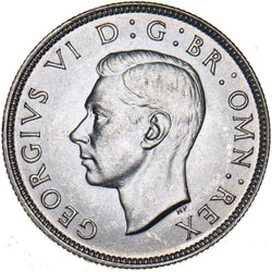 1937 Florin - George VI British Silver Coin - Superb