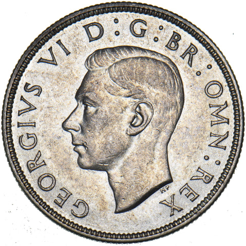 1938 Florin - George VI British Silver Coin - Very Nice