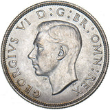 1939 Florin - George VI British Silver Coin - Superb