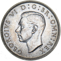 1939 Florin - George VI British Silver Coin - Superb