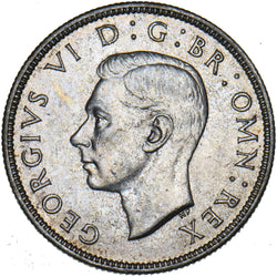 1940 Florin - George VI British Silver Coin - Superb