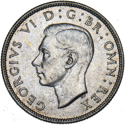 1940 Florin - George VI British Silver Coin - Superb