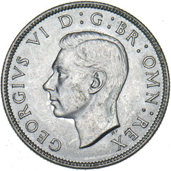 1941 Florin - George VI British Silver Coin - Superb