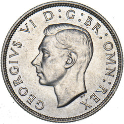 1944 Florin - George VI British Silver Coin - Superb