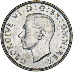 1945 Florin - George VI British Silver Coin - Superb