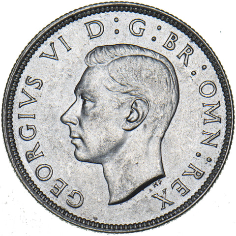 1946 Florin - George VI British Silver Coin - Superb