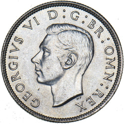 1946 Florin - George VI British Silver Coin - Superb